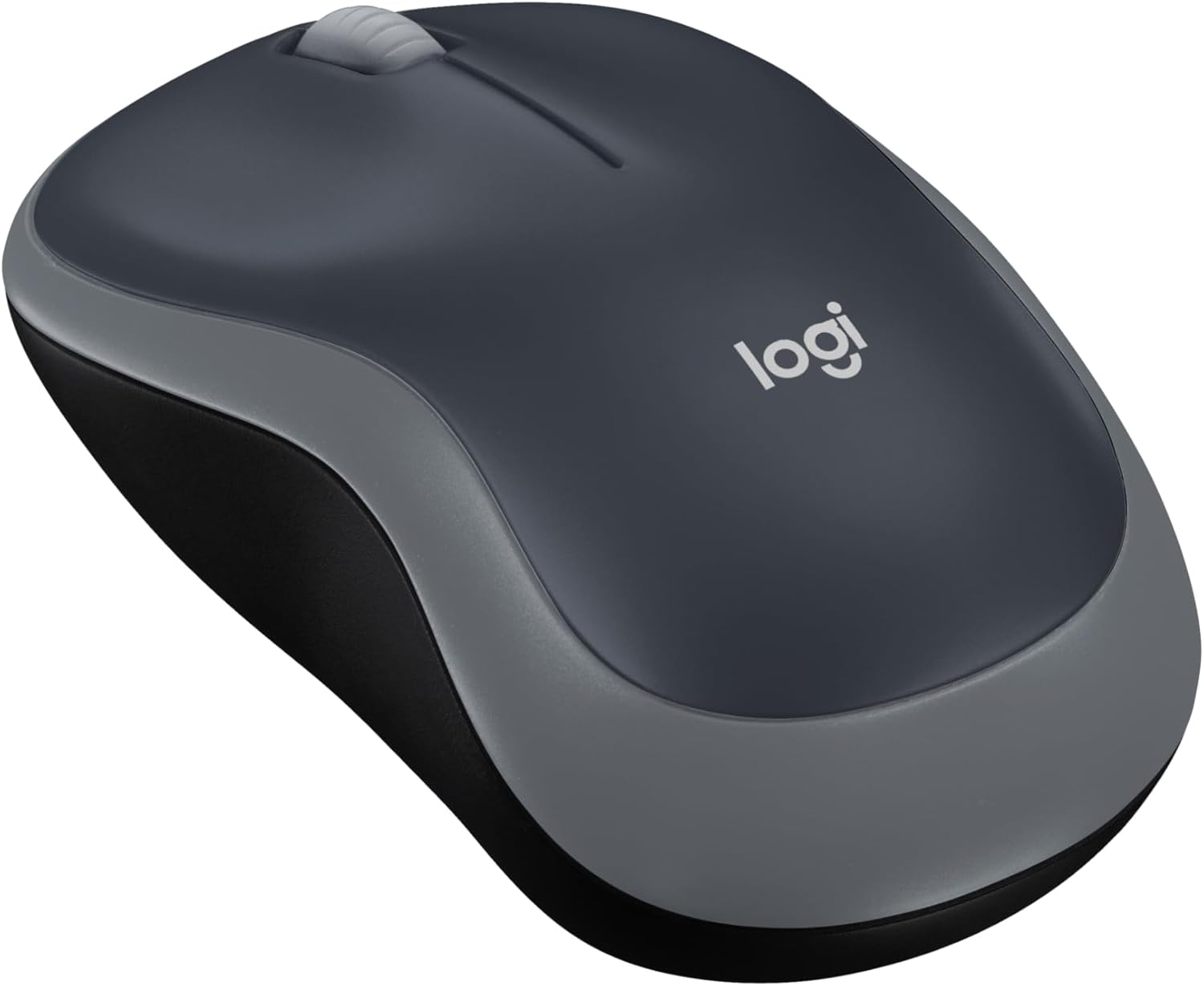 Logitech M185 wireless mouse, 2.4 GHz connection via nano USB receiver, 1000 DPI