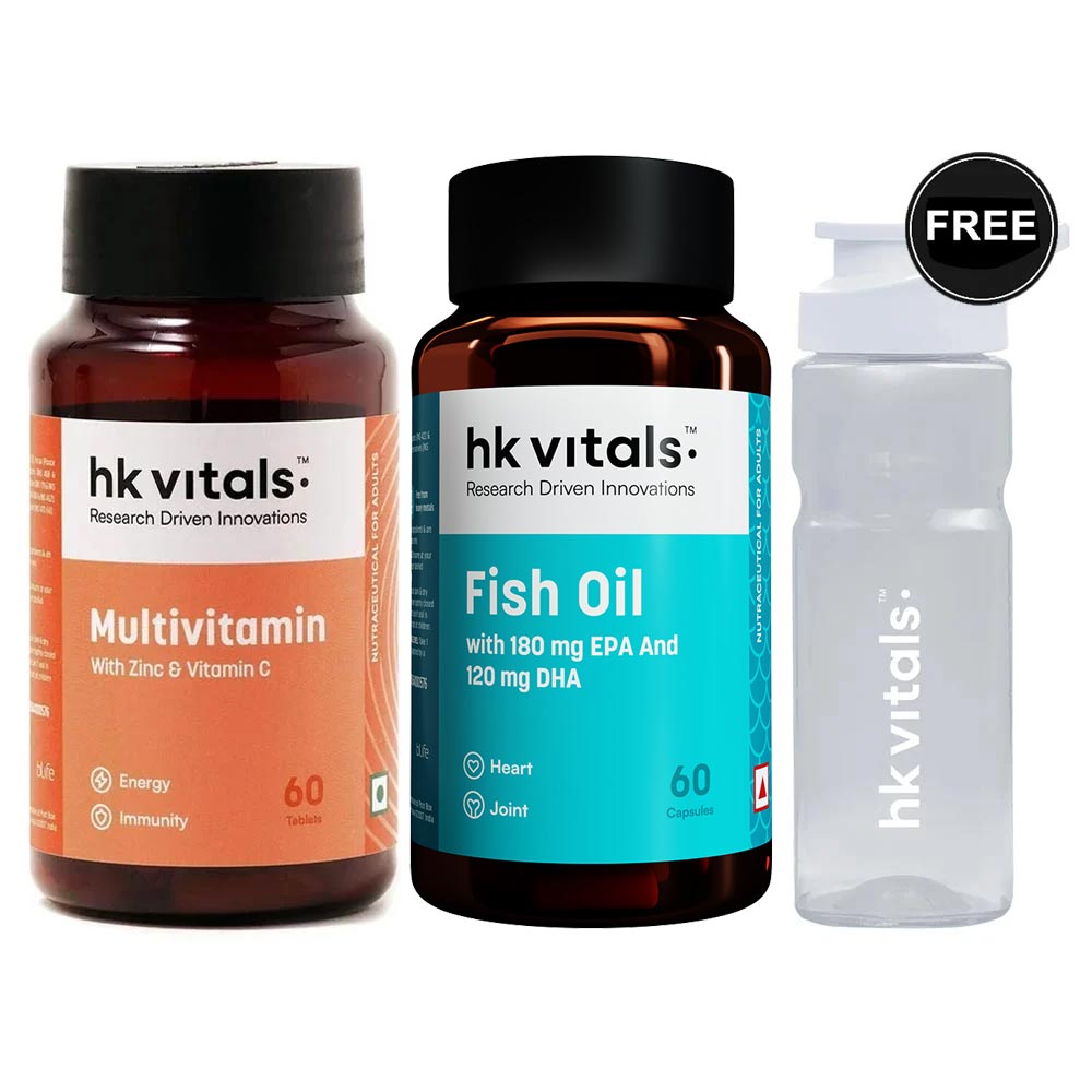 Multivitamin & Fish Oil 60 Tabs Combo