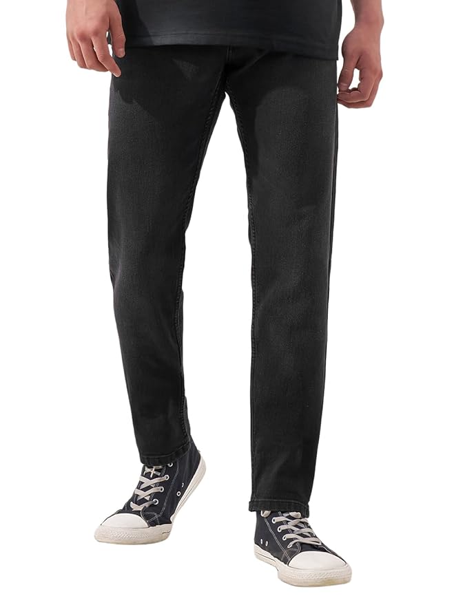 Highlander Mens Tapered Fit Denim Jeans for Man