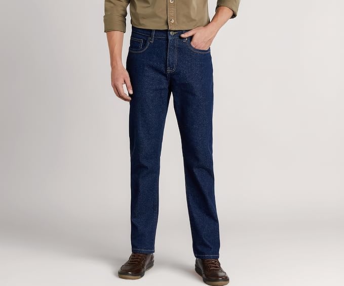 Symbol Premium Men's Cotton Stretch Jeans (Regular Fit)