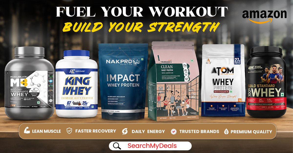 Best Whey Protein Powders in India 2026 Comparison Guide