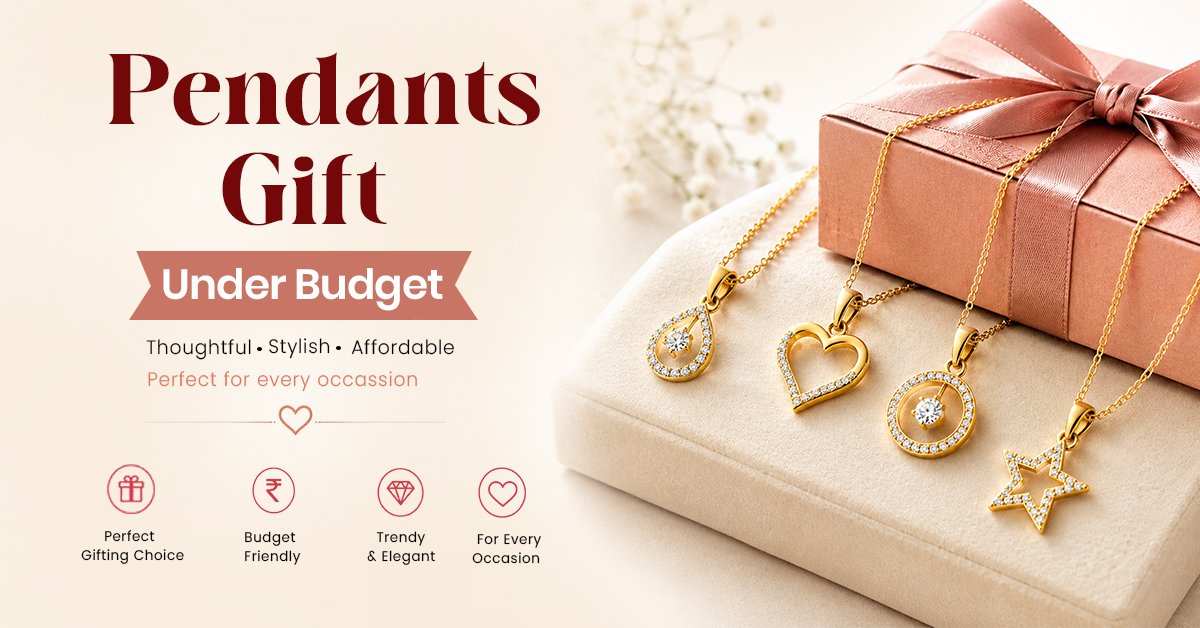 Best premium pendants and silver necklace gift ideas under 2000