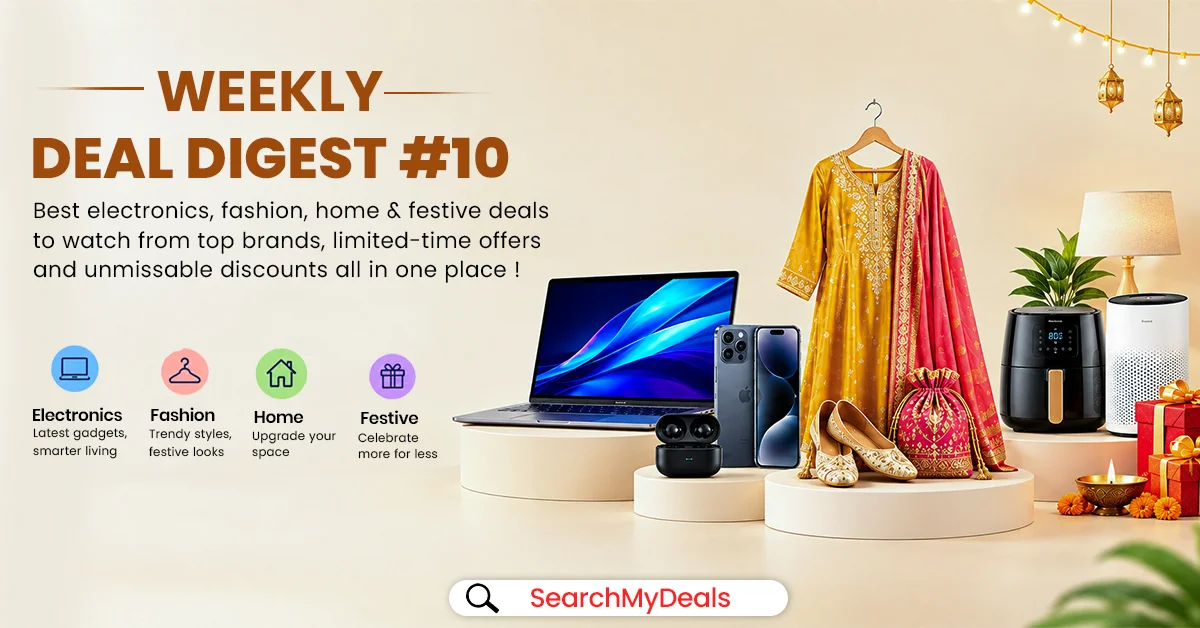 Weekly Deal Digest 10 Best Electronics Fashion and Home Deals Infographic