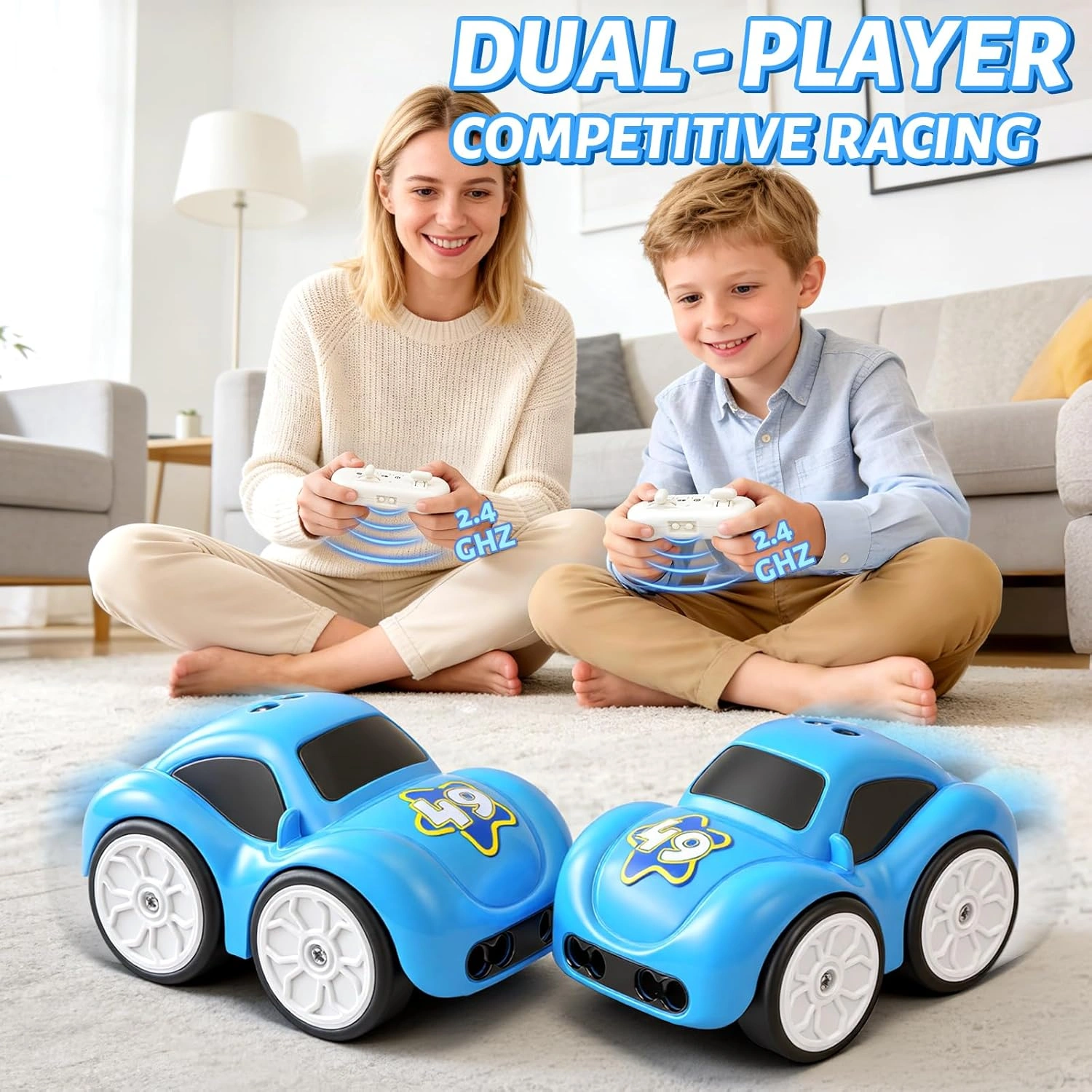 Automatic Line Following Car - 2.4Ghz Sensor Mini Cars with Gestures Inductive Technology