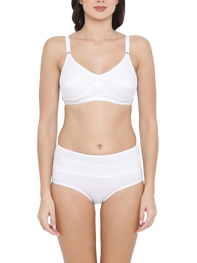 Clovia Women Cotton Bra Set